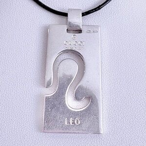 Gucci 925 Sterling Silver Leo Pendant - Pendant Only